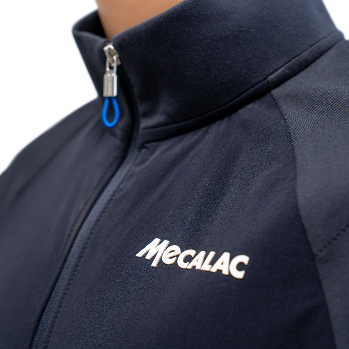 Sweat zippé bleu navy – vue 5