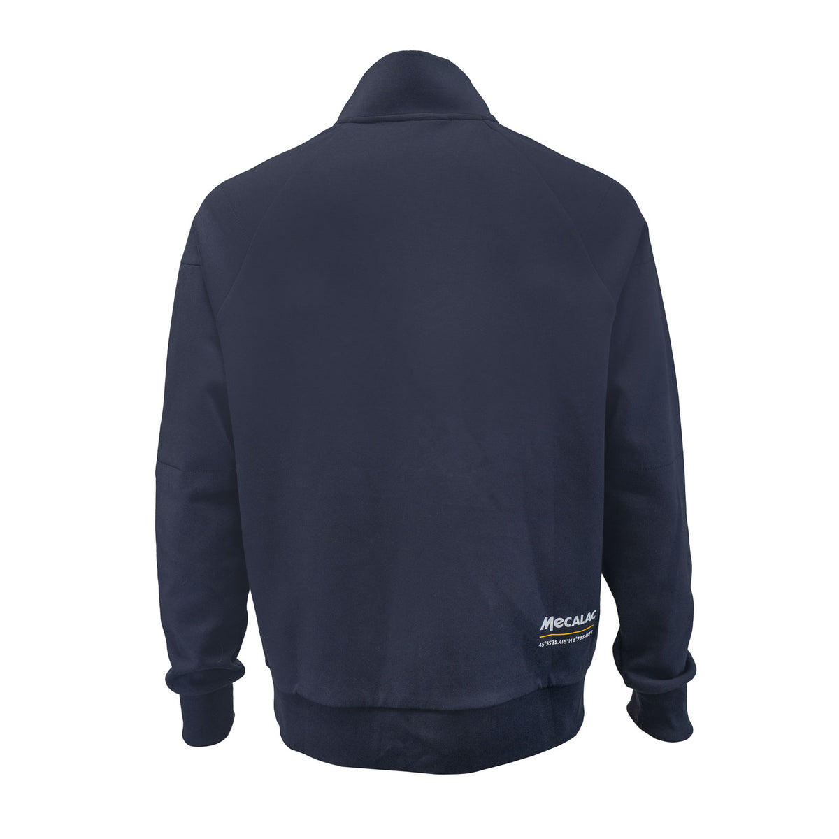 Sweat zippé bleu navy – vue 3