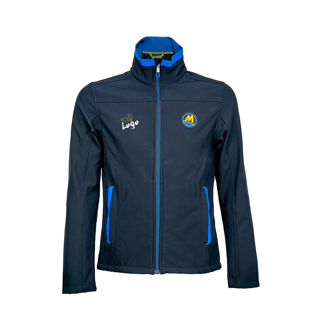 Veste softshell Perform avec votre logo – face